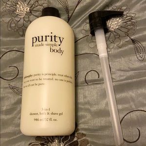 NWT Philosophy Purity 32oz body care